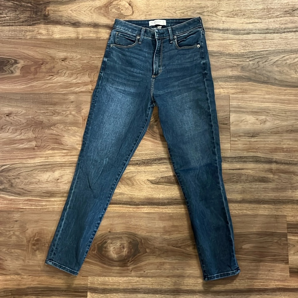 Abercrombie Skinny Ankle High Rise Jeans